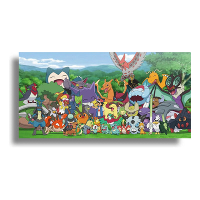Tallaxi Cobija Frazada Manta Polar Pokemón 1.50m X 2m Verde