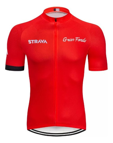 Jersey Ciclismo Ruta Mtb Strava Manga Corta