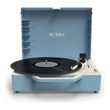 Tocadiscos Victrola Re-spin Sostenible Bluetooth Azul