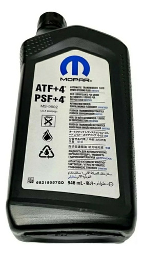 Aceite Caja Automatica Atf+4 Jeep Dodge Journey 1 Lt Mopar