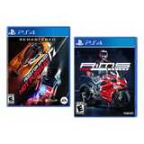 Combo Pack Need For Speed Hot + Rims Racing  Ps4 Nuevos*