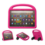 Funda Eva Rosa Roja Para Amazon Kindle Fire Hd 10 2021