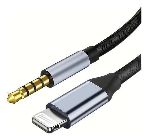 Cable Aux Jack 3.5mm Compatible Con iPhone Car Audio