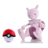 Peluche Pokemon Mewtwo Original Takara Tomy Incluye Pokeball