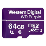 Cartão De Memória Western Digital Wdd064g1p0a  Wd Purple 64g