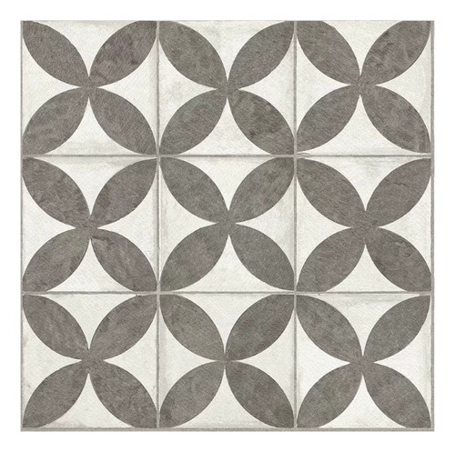 Ceramica 45x45 Flower Black San Lorenzo 1era Calcareo 