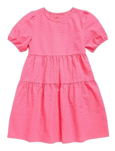 Vestido Niña Old Navy Seersucker Rosado