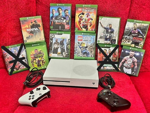 Xbox One S + 14 Jogos Originais