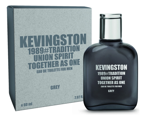 Perfume Kevingston 1989 Grey X 60ml - Eau De Toilette Hombre