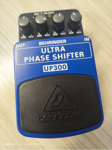 Pedal Ultra Phase Shifter Up300 Behringer 