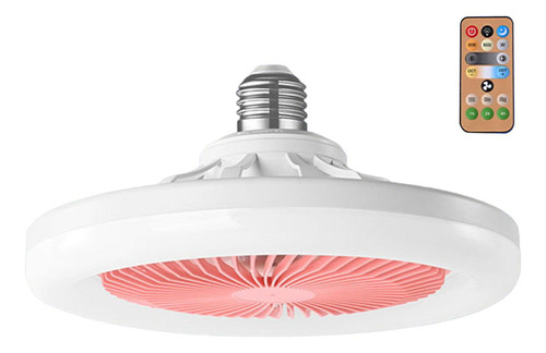 Luz De Ventilador De Techo Montaje Empotrado 30w Ventilador