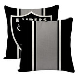 Juego De 2 Fundas De Almohada Estilo Fútbol Bartogro 18x18