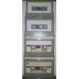 4 Cassettes Tdk D-c60 [de Los 70s / 80s Probados Funcionand]