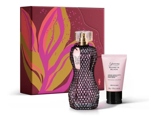 Kit Presente Dia Das Mães Glamour Secrets Black (2 Itens)