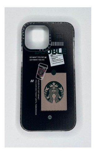 Case Para iPhone Todos Modelo Starbucks Black Casetify