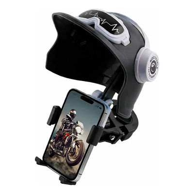 Soporte Móvil Para Motocicletas Con Casco Rotació De 360 °