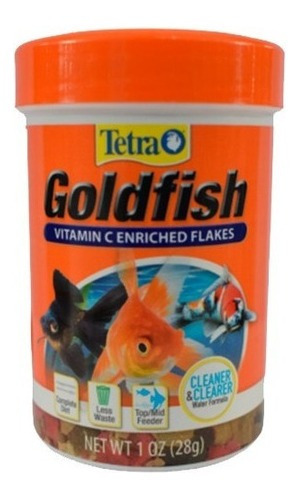 Tetra Goldfish 28gr Hojuelas Bailarinas Peces Acuario Pecera