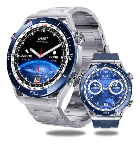 Reloj Inteligente Hombres Gps /nfc Smart Watch Llamada 2023