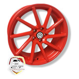 Kit 2 Rines 17x7 5-100 P/volkswagen Polo Lupo Crossfox Vento