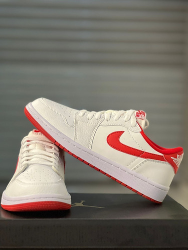 Jordan Retro 1 Low Og Rojo #26.5