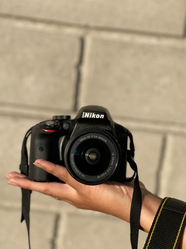  Nikon D3300 Dslr Color  Negro Usada Impecable
