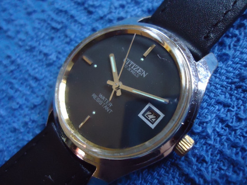 Citizen Reloj Vintage Retro Black