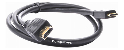 Cable Compatible Hdmi Estandar A Mini Hd 11mm 1.8m Computoys