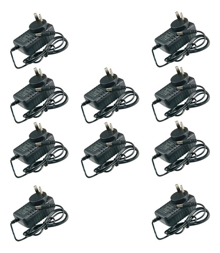 Pack Fuente Switching 12v 2amp 2a Camara Cctv Tira Led X 10u