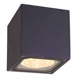 Lampara De Sobreponer En Muro, 8620-led, Calux Color Grafito