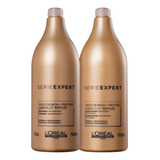 Loreal Absolut Repair Gold Quinoa Shampoo + Cond Original