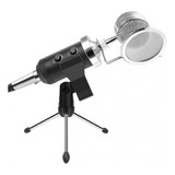 Microfono Profesional Bm860e Instrumentos Canto Cable 2.5 Mt