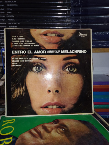 Orquesta De Cuerdas De Melachrino - Entro El Amor - Vinilo