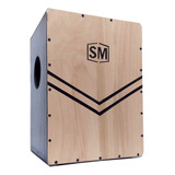 Cajon Dual Peruano Flamenco De Luthier Doble Tapa