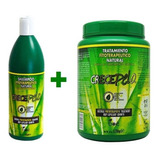 Kit Crecepelo  Boe Shampoo 965ml E Mascara 1700 Kg -original