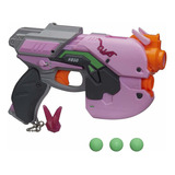 Pistola Juguete Nerf Overwatch D.va Rival Blaster Con 3  Nfr