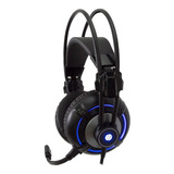 Audifono Gamer Stereo On-ear C/mic Led Azul H300 Hp / Yaz