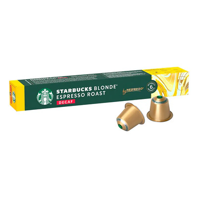 Café blonde espresso roast decaf en cápsula Starbucks by Nespresso sin TACC | MercadoLibre