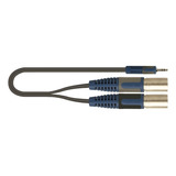Cable P/ Bafle 5 Mts Miniplug A Xlr Quiklok Rksa/192-5