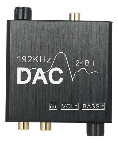 Convertidor De Audio Dac, Adaptador De Audio, Salida Óptica