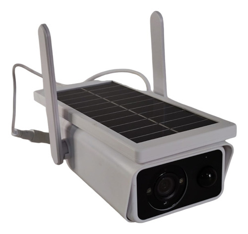 Set Camara Aire Libre Solar Inalambrica Seguridad 1080p 2 Mp