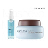 Pravana Hydra Pearl Oil 65ml + 60 Deep Treatment 250g