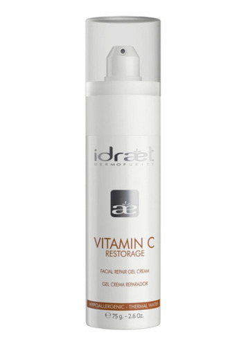 Idraet Crema Gel Facial Vitamina C Reparadora Antioxidante 