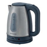 Chaleira Elétrica Black+decker K2200g Gourmand Gris Prateada Y Preta 127v 1.8l