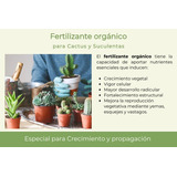 Fertilizante Orgánico Para Cactus Y Suculentas