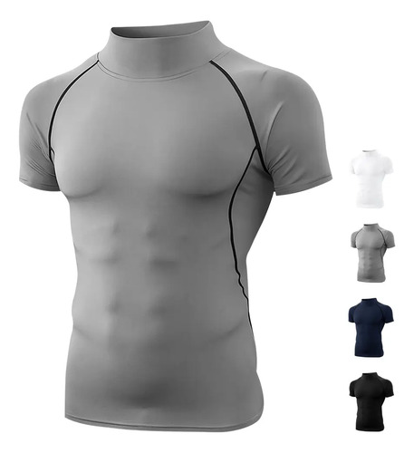 Playera Hombre Deportiva Secado Rápido Cómoda Corta Lycra | MercadoLibre