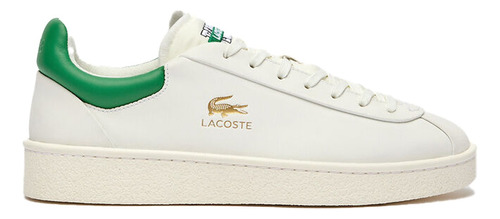 Tenis Lacoste Baseshot Premium Hombre Piel Original Importad