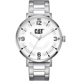 Reloj Cat Ellipse Para Hombre, Caja De 44 Mm, Esfera Platead