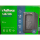 Nobreak Intelbras Attiv 700va Bivolt Cor Preta