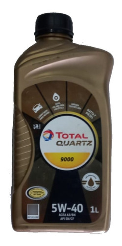 Aceite Total 9000 5w40 Sintetico X1l