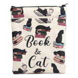 Funda Para Libro Para Amantes De Los Gatos, Regalo Para De Y